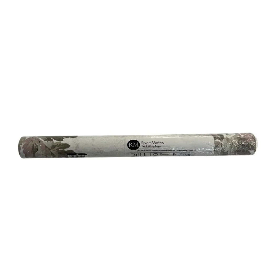 RoomMates Peel Stick Wallpaper Vintage Floral Botanical Vinyl Accent Wall 28.3 F